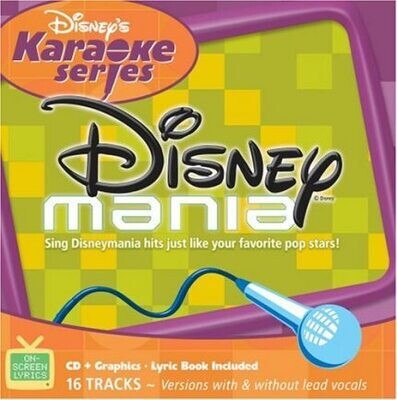 Disney's Series - Disney-Mania - Karaoke Playbacks - CD+G