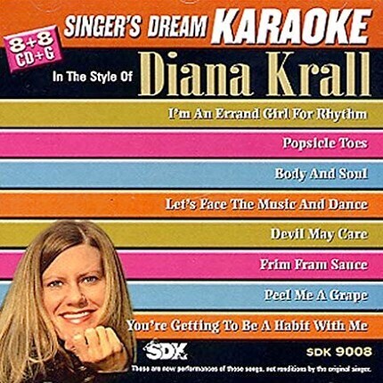 Best Of Diana Krall - SDK 9008 - Karaoke Playbacks (BULK-Angebot)