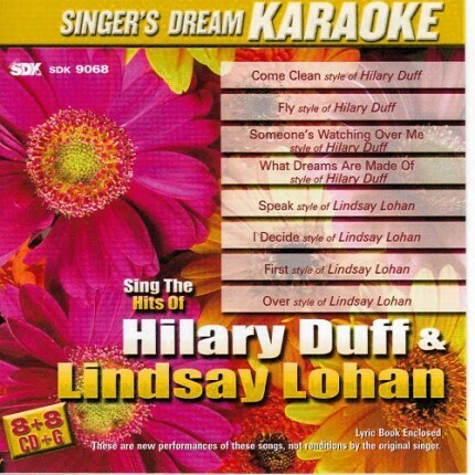 Hilary Duff & Lindsay Lohan - SDK 9068 - Karaoke Playbacks (Sparangebot)