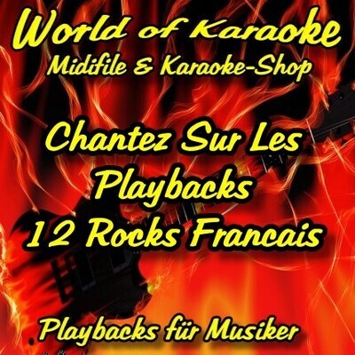 12 Rocks Francais – Karaoke Audio Playbacks