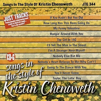 Sing Songs in the Style of Kristin Chenoweth - Karaoke Playbacks