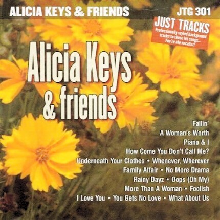 Alicia Keys Friends - Karaoke Playbacks - JTG 301