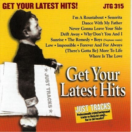 Just Tracks Karaoke Playbacks - CDG JTG315 - Get Your Latest Hits