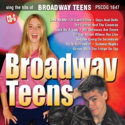 Sing The Hits of Broadway Teens - Karaoke Playbacks - PSCDG 1647