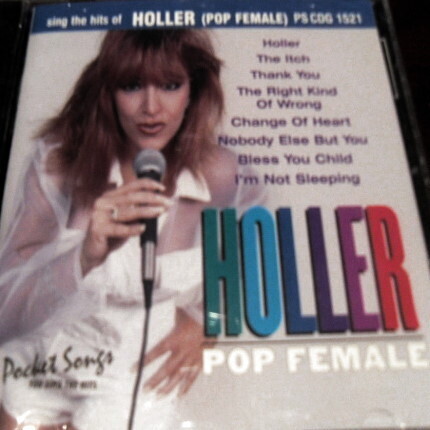 Holler - Pop Female - Karaoke Playbacks - PSCDG 1521
