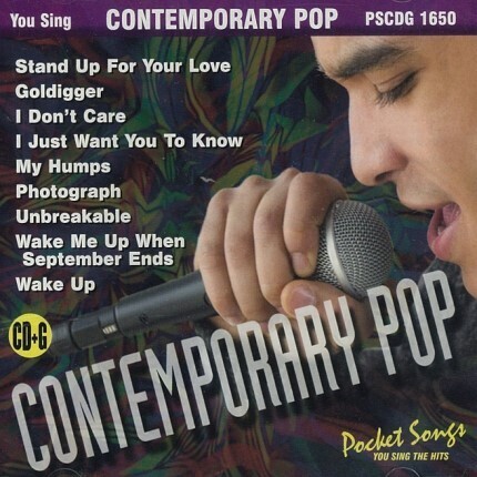 Contemporary Pop – Karaoke Playbacks – PSCDG 1650