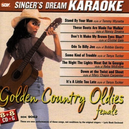 Golden Country Oldies Female - Karaoke Playbacks - SDK 9062 (Sparausgabe)