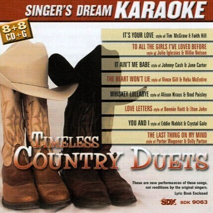 Timeless Country Duets - Karaoke Playbacks - CDG