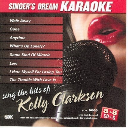 Sing the Hits of Kelly Clarkson - Karaoke Playbacks - CD+G - SDK 9066