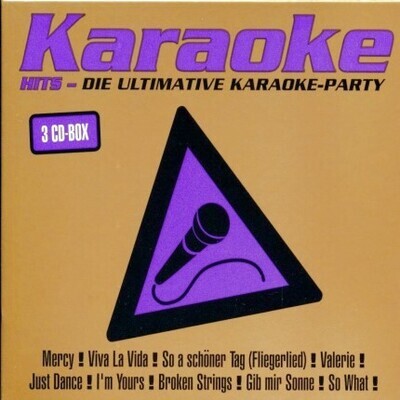 Karaoke Hits Ultimative Karaoke Party 3CD Set - Karaoke Playbacks