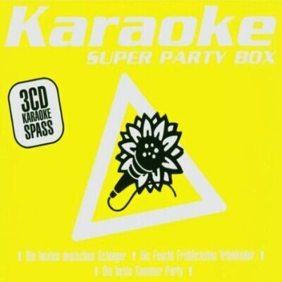 Super Party Box - Karaoke Playbacks - 3 CD Set