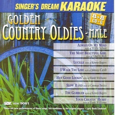 Golden Country Oldies Male - Karaoke Playbacks - SDK 9061 (Sparangebot) Golden Country Oldies Male - Karaoke Playbacks - SDK 9061 (Sparangebot)