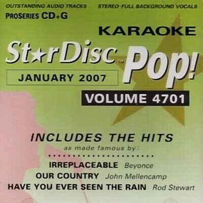 StarDisc - Karaoke Playbacks - Vol.4701 - Jan2007 - Karaoke-Gigant