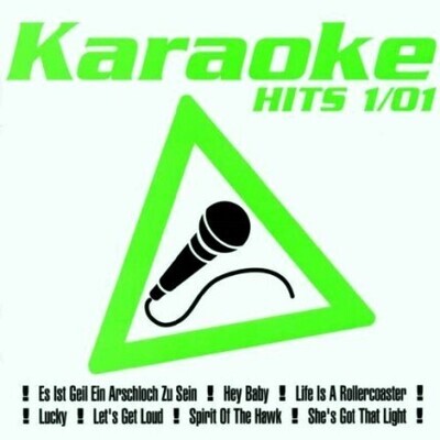 Karaoke Hits 1-01 – Audio Karaoke Playbacks - Karaoke-Gigant-Tipp