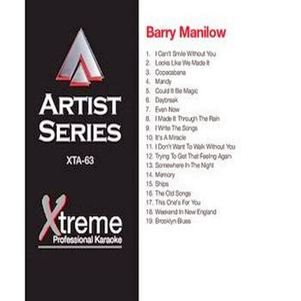 BARRY MANILOW - Karaoke Playbacks - Rarität - xta63