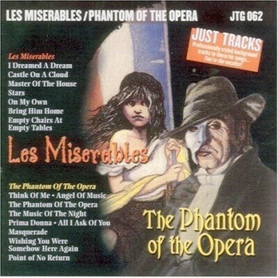 Les Miserables und Phantom der Oper - Karaoke Playbacks - JTG 062