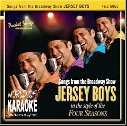 Karaoke Playbacks – PSCD 6063 – Jersey Boys – The music of the Four Seasons