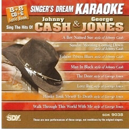 Johnny Cash & George Jones – Karaoke Playbacks – SDK 9038