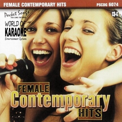 Karaoke Playbacks – PSCDG 6074 – Female Contemporary Hits