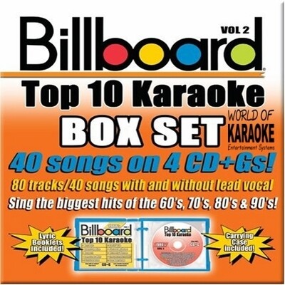 Billboard Top 10 Karaoke Playbacks Vol. 2 - Gebraucht - Top-Zustand Billboard Top 10 Karaoke Playbacks Vol. 2 - Gebraucht - Top-Zustand