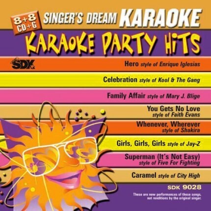 Top Party Hits - Karaoke Playbacks - SDK 9028