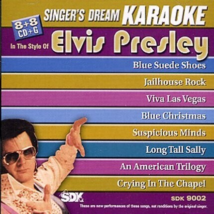 Elvis Presley - Karaoke Playbacks - SDK 9002 - Juwel