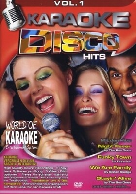 Karaoke Disco Hits Vol.1 – Playback DVD