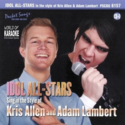 Karaoke Playbacks – PSCD - 6157 – Idol All-Stars – Kris Allen & Adam Lambert
