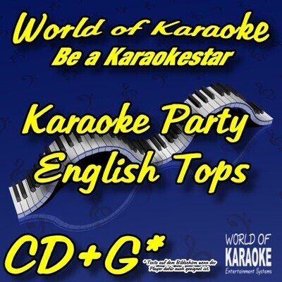 World-Of-Karaoke Präsentiert Karaoke Party - English Tops - Playbacks