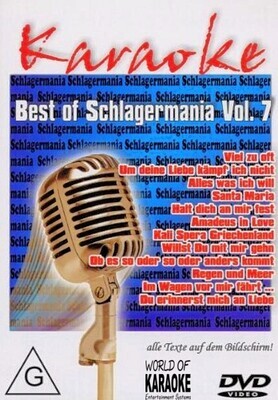 Best of Schlagermania Vol. 07 - Karaoke Playbacks - DVD