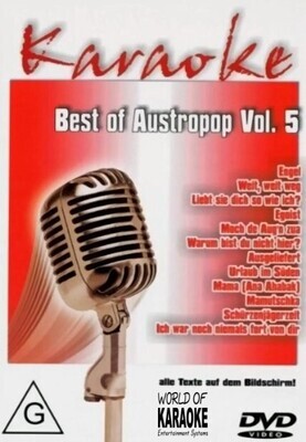 Best of Austropop Vol. 05 - DVD - Karaoke Playbacks