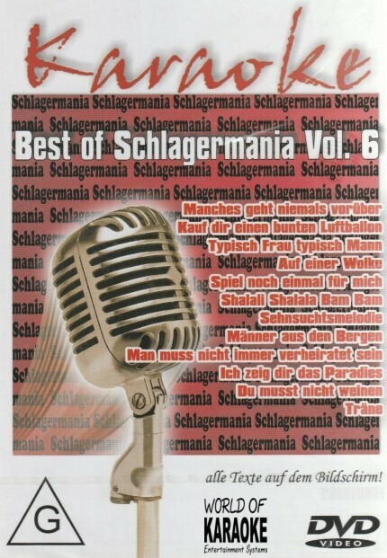 Best Of Schlagermania Vol. 6 - DVD - Karaoke Playbacks