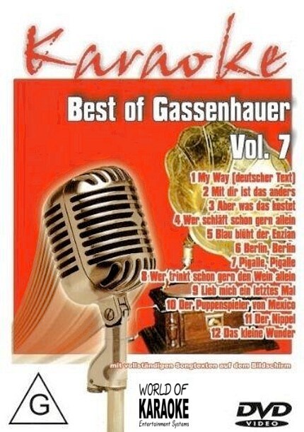 Best Of Gassenhauer Vol.7 - Karaoke Playbacks - DVD