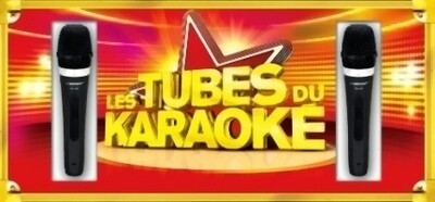 Les Tubes Du Karaoke - 15 DVD Playback Startpaket mit 2 Deko-Mikros