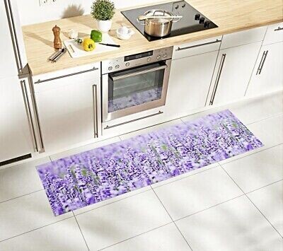 Heimtextilien - Küchenteppich Lavendel 0,52 x 1,90 cm