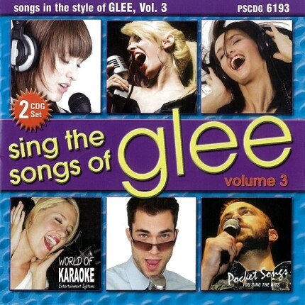 Karaoke Playbacks – PSCDG 6193 – Songs Of GLEE Vol. 3 - Rarität