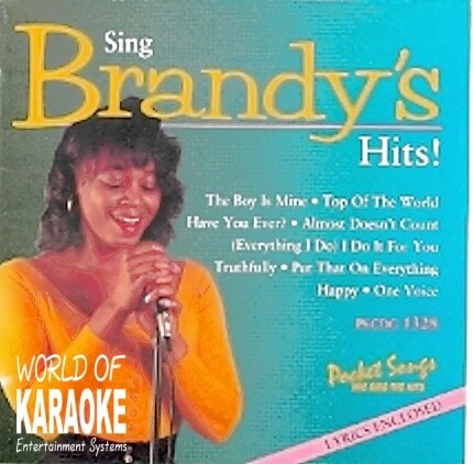 Karaoke Playbacks – PSCDG 1328 – Sing Brandy’s Hits