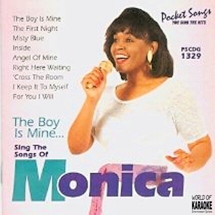 Karaoke Playbacks - Monica - Boy Is Mine - PSCDG 1329 - Rarität