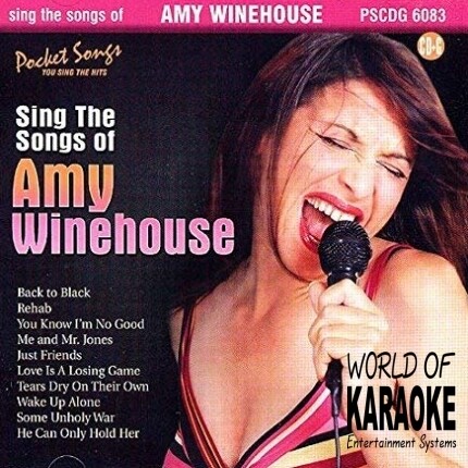 Karaoke Playbacks - PSCDG 6083 – Songs of Amy Winehouse - Gesuchte Rarität