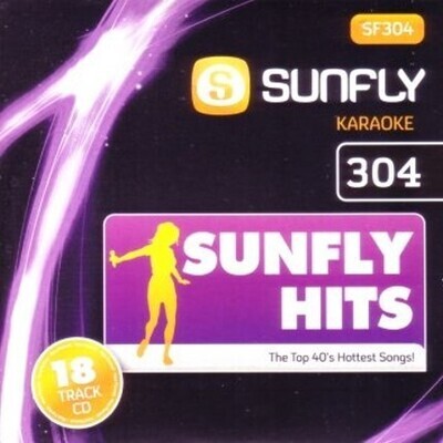 Sunfly Karaoke Hits Volume 304 Monats-Hits Juni 2011