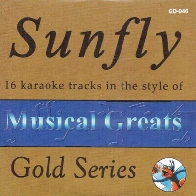 Sunfly Karaoke Gold - Musical Greats - Playbacks - GD-046 Sunfly Karaoke Gold - Musical Greats - Playbacks - GD-046
