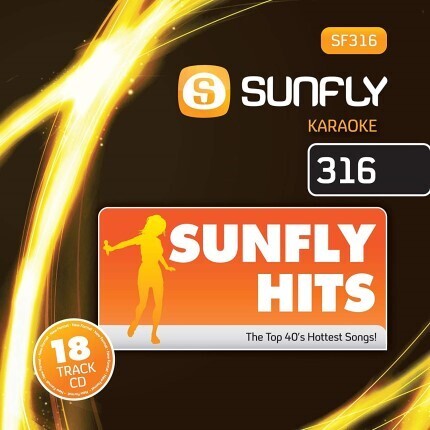 Sunfly Karaoke Hits Volume 316: Hits des Monats Juni 2012 - CD+G