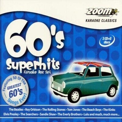 Zoom Karaoke 60s Superhits - 3 CDG Set