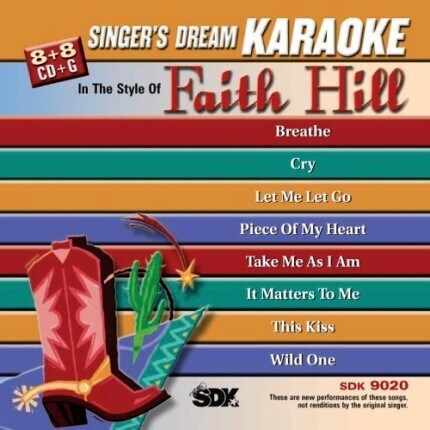 Best Of Faith Hill - Karaoke Playbacks - SDK 9020