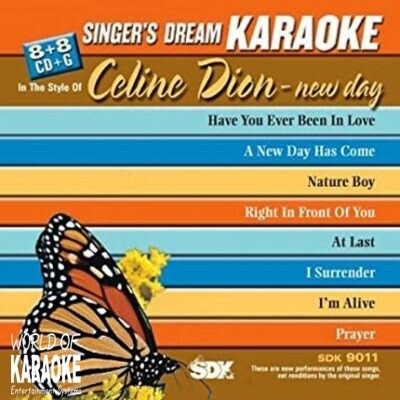 Best of Celine Dion 2 - New Day – Karaoke Playbacks – SDK 9011
