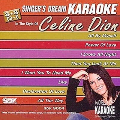 Best of Celine Dion 1 - Karaoke Playbacks - Sparangebot