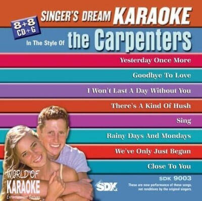 The Carpenters – Karaoke Playbacks - Sparausgabe - Beste Oldies und Lovesongs The Carpenters – Karaoke Playbacks - Sparausgabe - Beste Oldies und Lovesongs