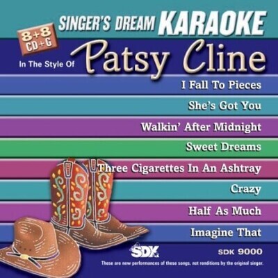 Patsy Cline - Country Karaoke Playbacks - SDK 9000 (B-Ware)