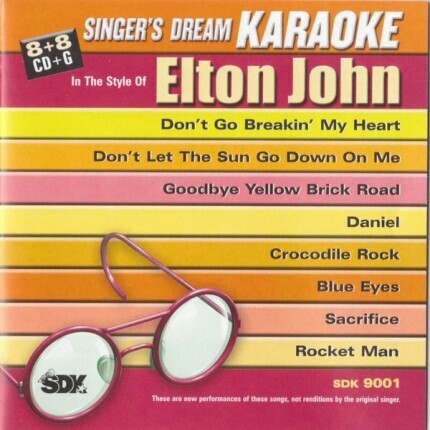 Best Of Elton John - Karaoke Playbacks - SDK 9001 - Juwel