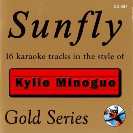 Sunfly Karaoke Gold - Kylie Minogue - CD+G Karaoke Playbacks - Selten